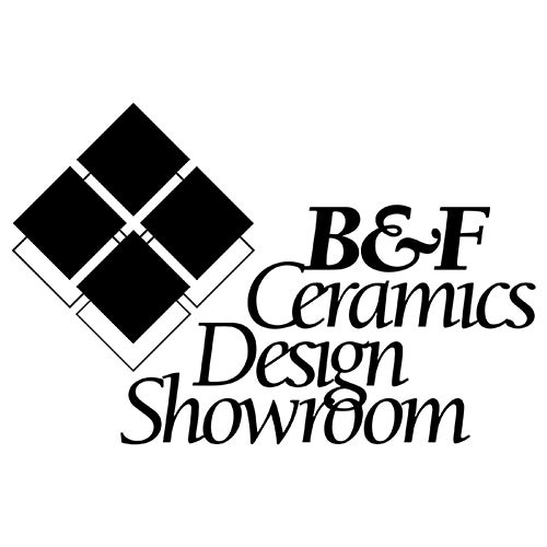 B & F Ceramics Design Showroom Logo
