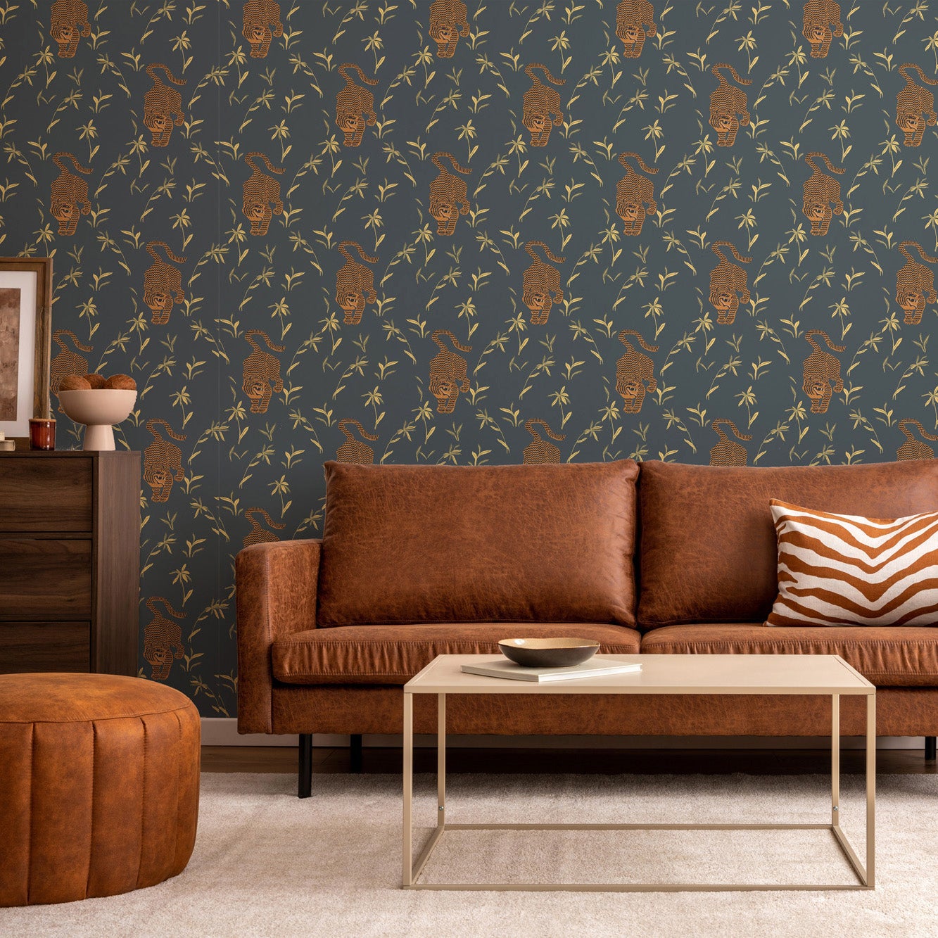 Mitchell Black Wallpaper and Textiles Banner