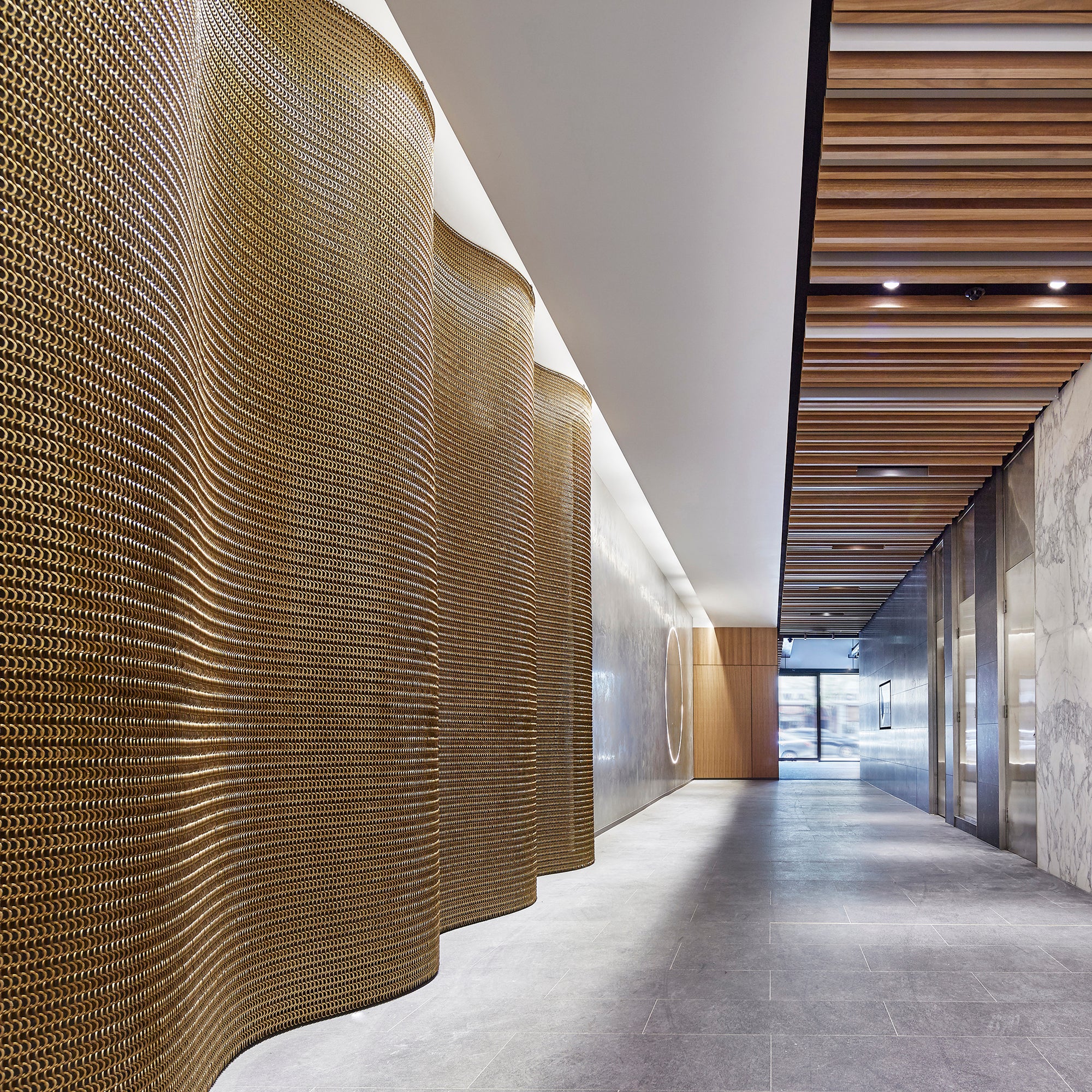 Kaynemaile Architectural Mesh Banner